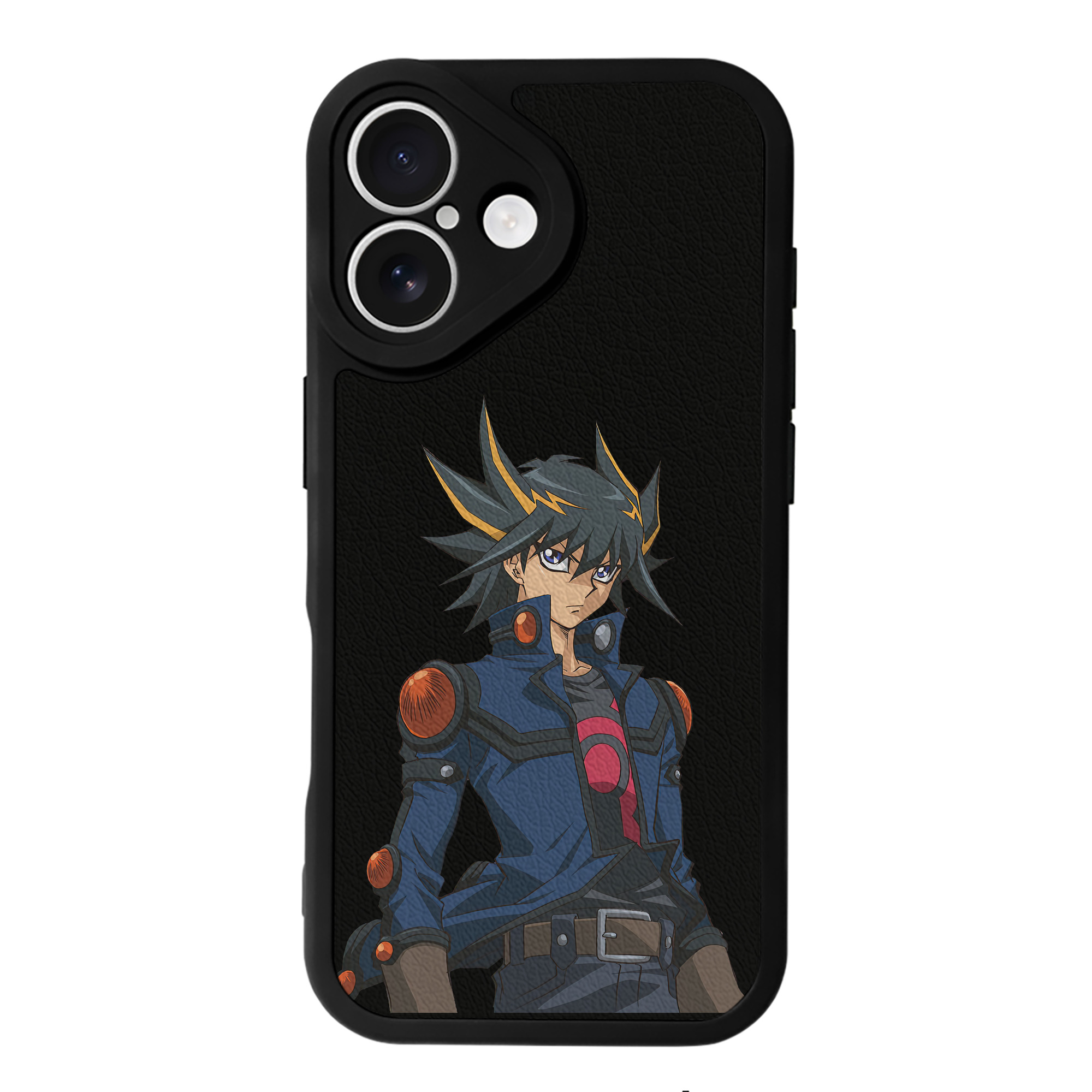 遊☆戯☆王 Yu-Gi-Oh! 【iPhone 16シリーズ対応】シリコンスマホケース（レザー調） 材質：シリコン